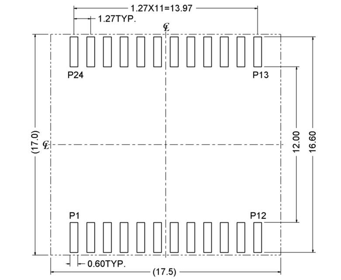 UDE L22T008-4 Single Port 1000 Base –T Ethernet Magnetic Transformers LAN Filter PoE_90W 3