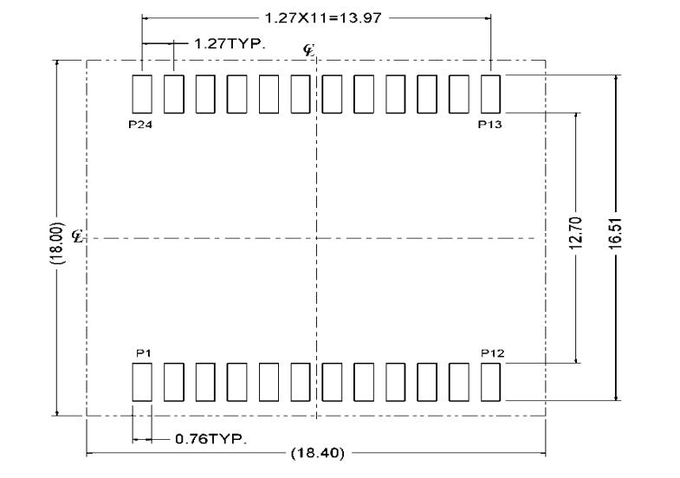 L22T012-3 Single Port Magnetic Transformer 5G Base –T UDE LAN Filter PoE 30/60W 3