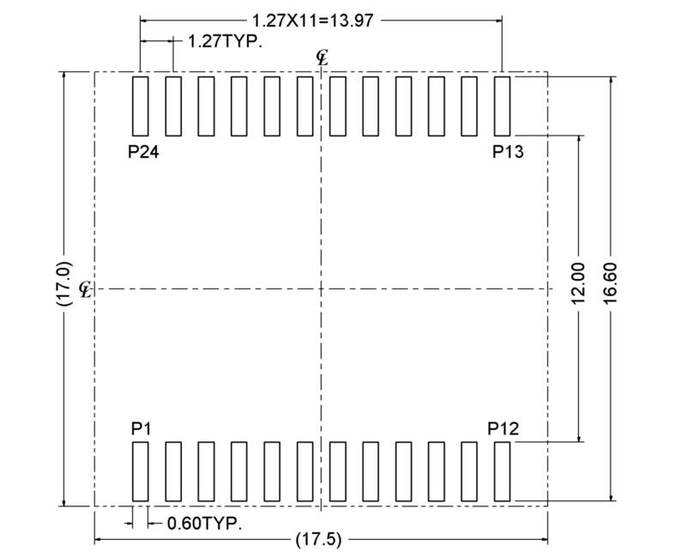 L22T019-3 Single Port 2.5G/5G Base –T LAN Filter Magnetic Transformer Meet IEEE802.3bt type3 standard 3