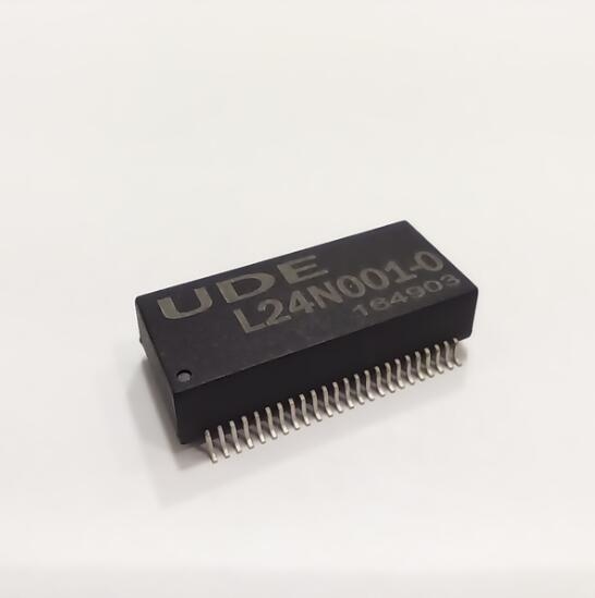 L24N001-0 UDE Dual Port 1000 Base –T Lan Filter Magnetic Transformer 48 Pin 0