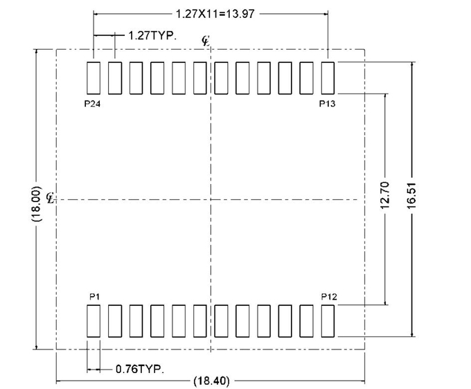 UDE L22T007-4 Single Port 1000 Base –T LAN Filter Transformer Modules PoE 90W Meet IEEE802.3bt Type4 Standard 3